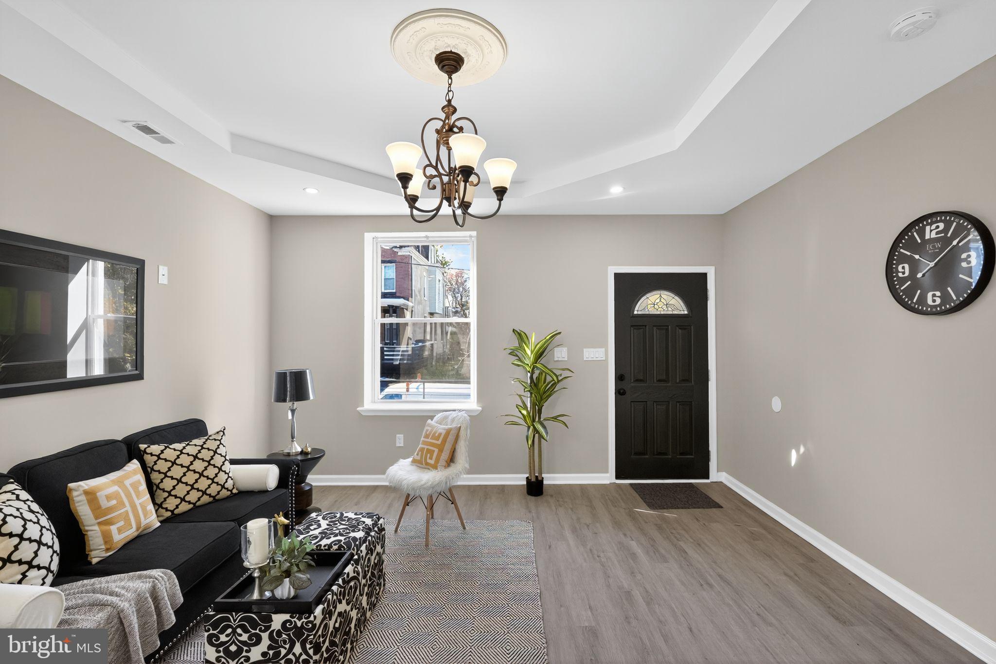 5335 Wakefield Street Philadelphia, PA 19144 - Photo 2 of 30 a living room with furniture and wooden floor