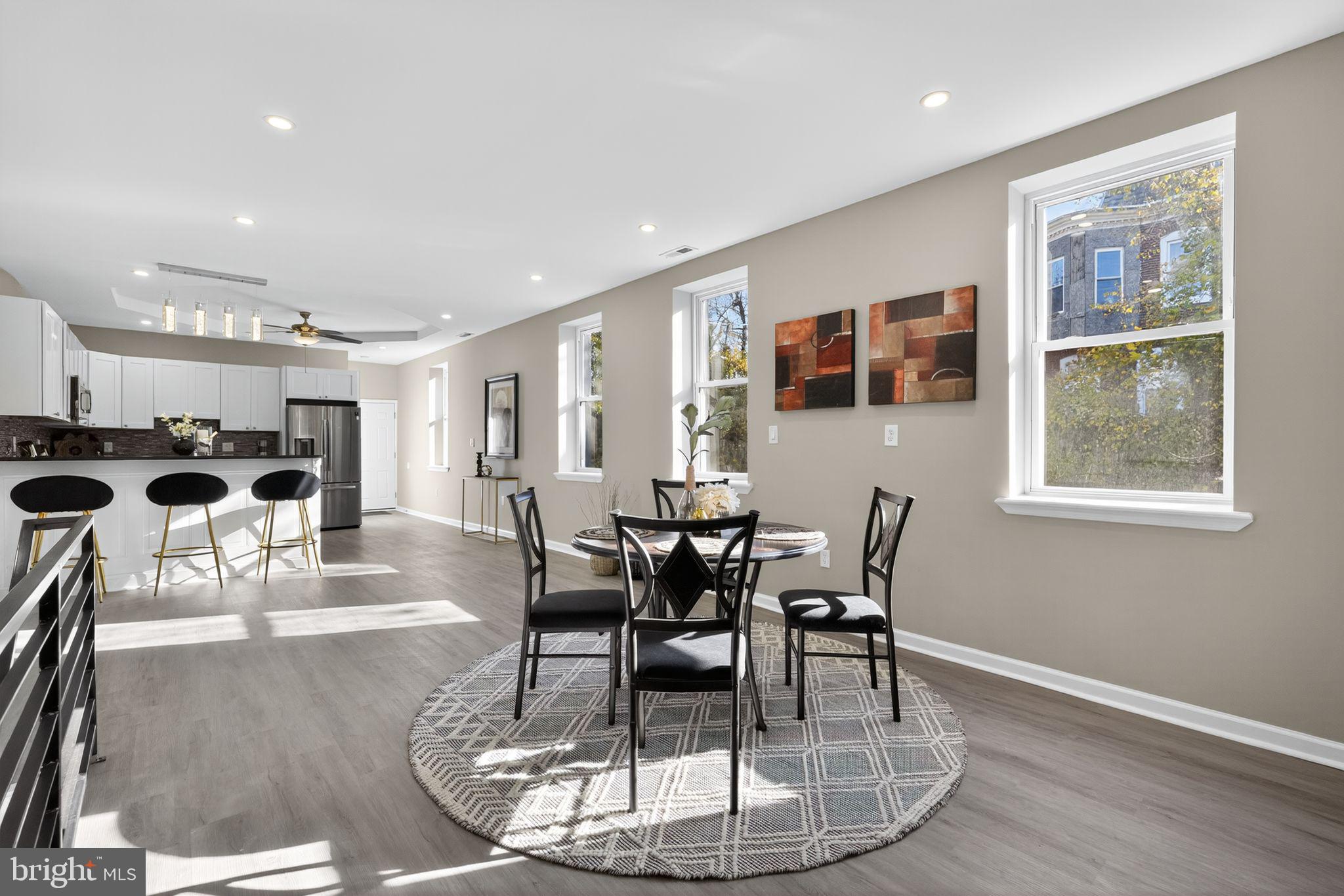 5335 Wakefield Street Philadelphia, PA 19144 - Photo 5 of 30 a dining room with furniture entryway and wooden floor
