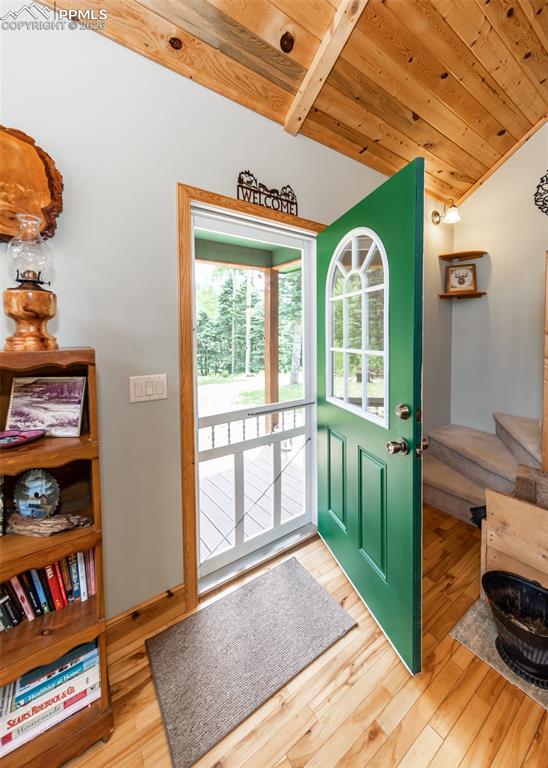 331 Westcliffe Drive Rye, CO 81069 - Photo 14 of 50 a view of an entryway with front door