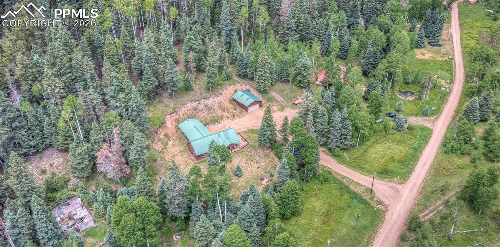 331 Westcliffe Drive Rye, CO 81069 - Photo 4 of 50 an aerial view of a house with a yard