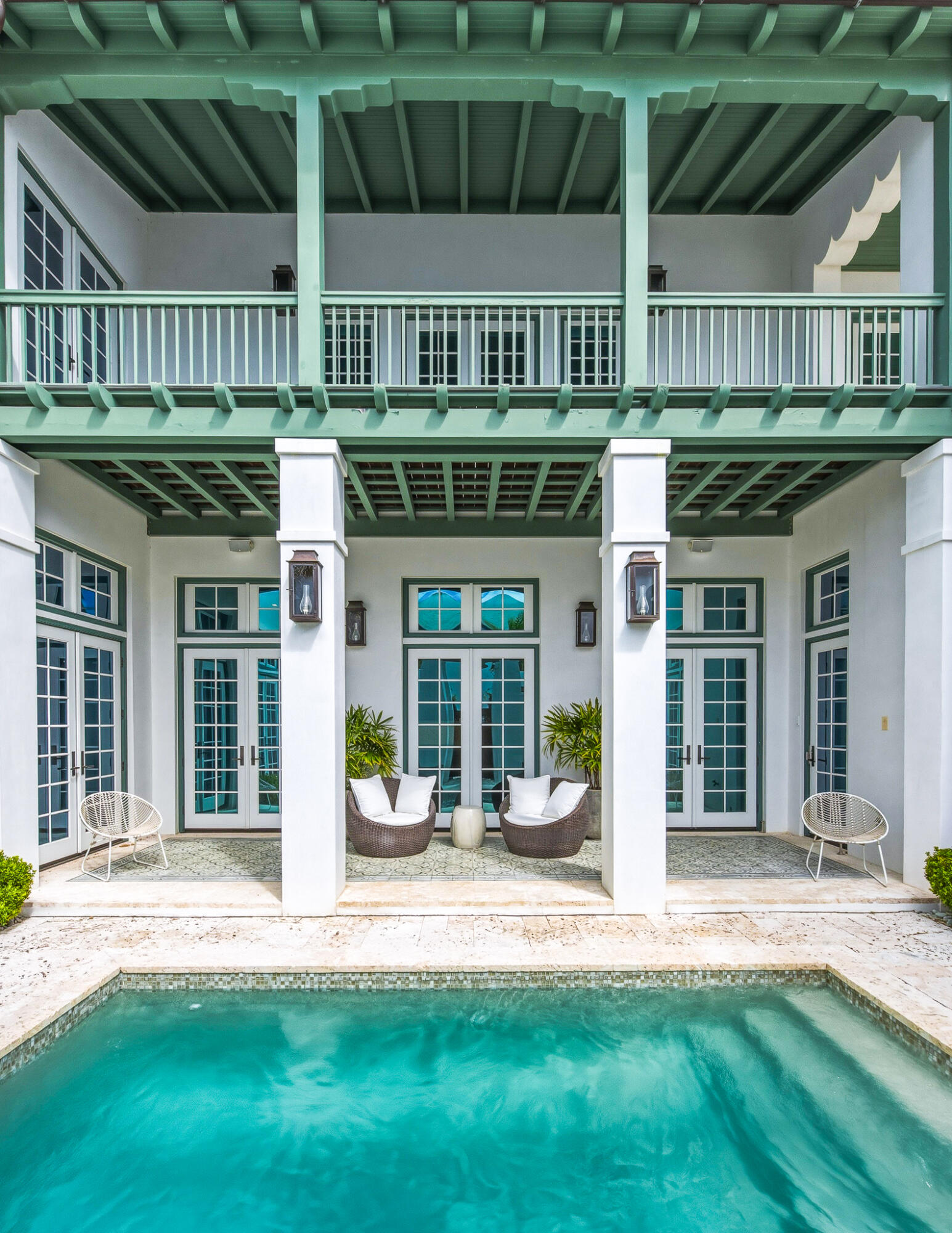 36 Sea Star Ct Inlet Beach Inlet Beach, FL 32461 - Photo 29 of 75 a view of a house with backyard porch and sitting area