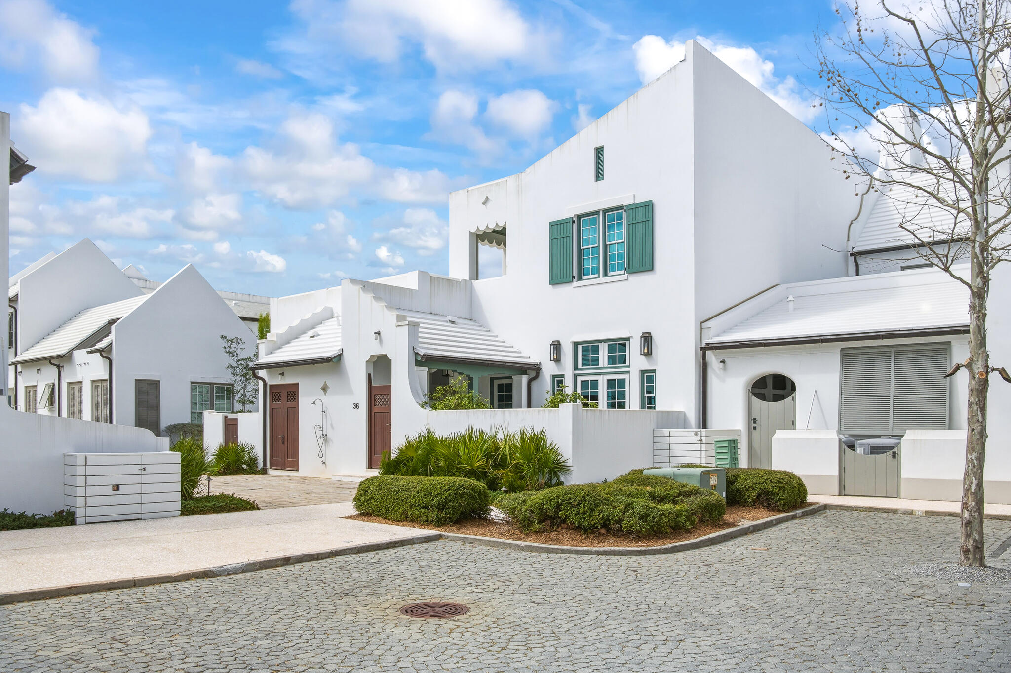 36 Sea Star Ct Inlet Beach Inlet Beach, FL 32461 - Photo 65 of 75 a front view of a house with garden