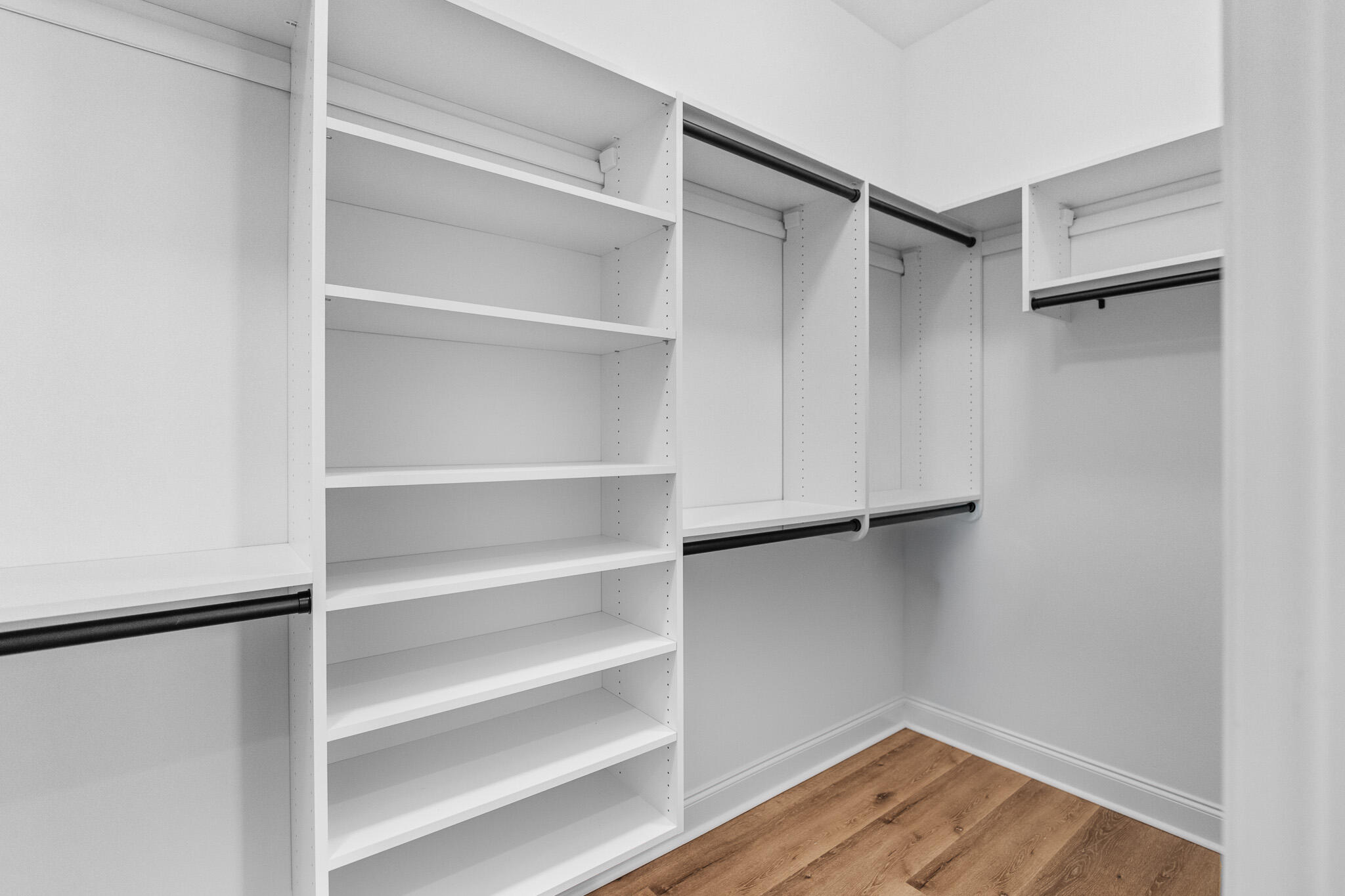 90 Suwannee Dr Inlet Beach Inlet Beach, FL 32461 - Photo 40 of 59 a view of walk in closet with empty racks