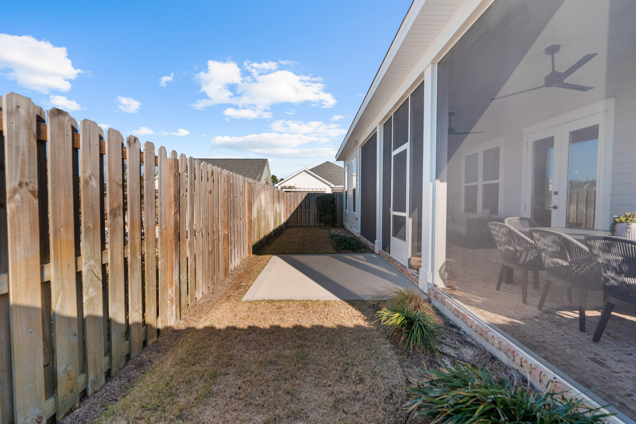 90 Suwannee Dr Inlet Beach Inlet Beach, FL 32461 - Photo 52 of 59 a view of balcony with wooden floor and fence