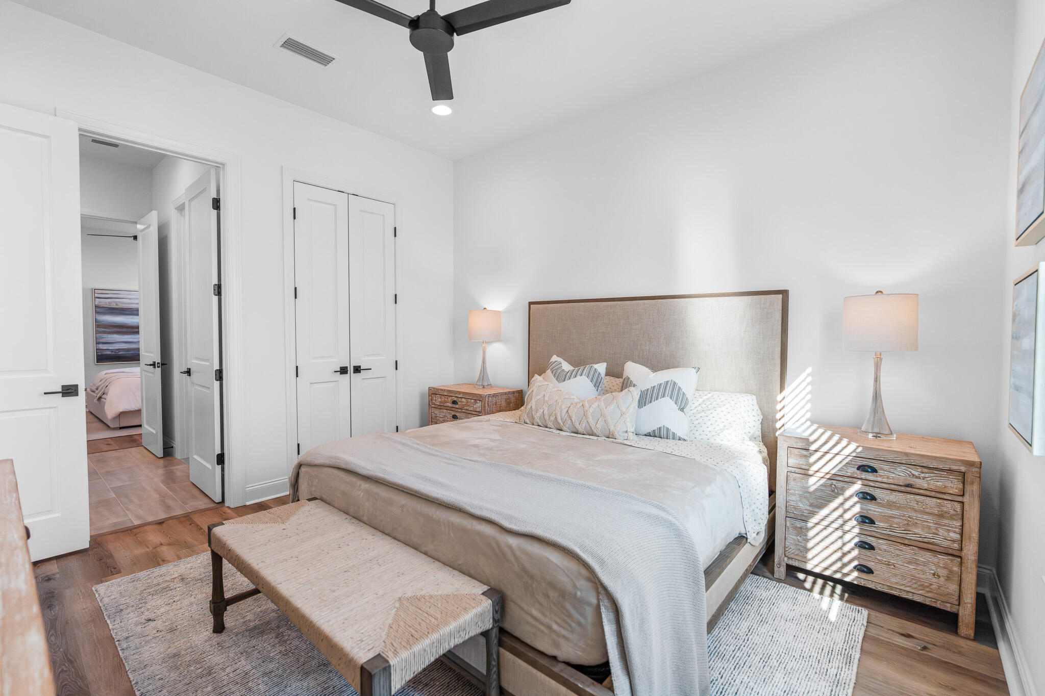 90 Suwannee Dr Inlet Beach Inlet Beach, FL 32461 - Photo 7 of 59 a bedroom with a bed and a dresser