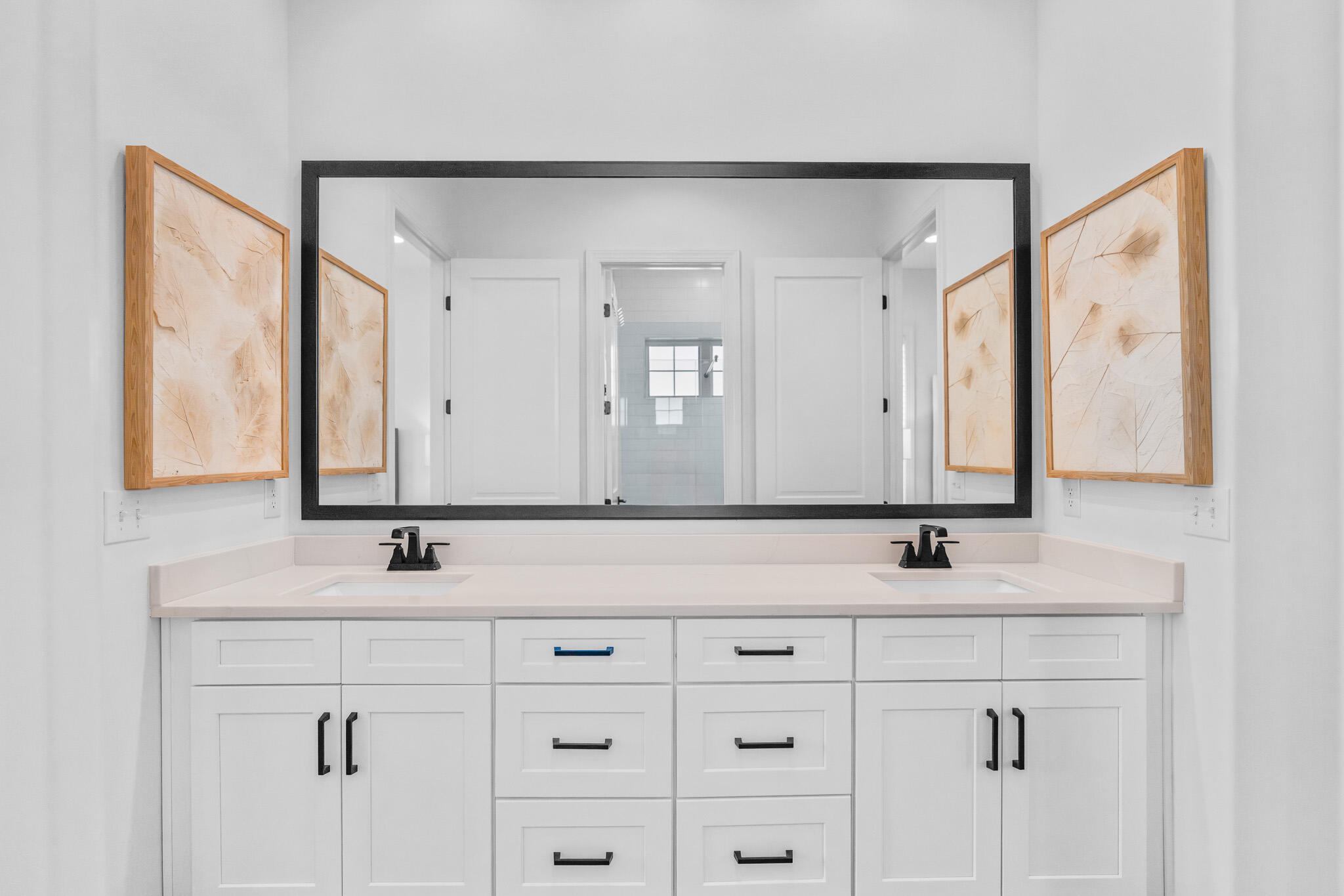 90 Suwannee Dr Inlet Beach Inlet Beach, FL 32461 - Photo 10 of 59 a bathroom with a sink and a mirror