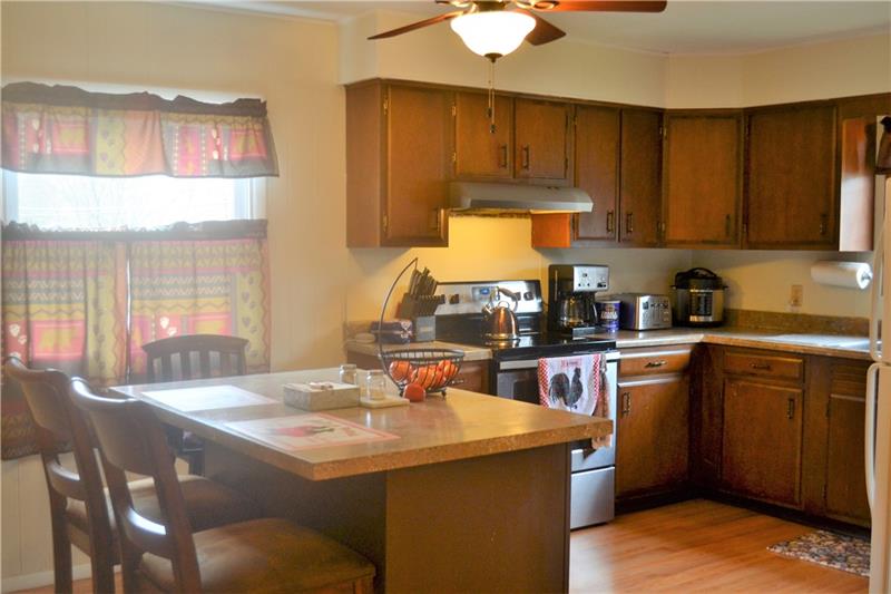 374 Garretts Run Road Kittanning, PA 16201 - Photo 2 of 24 Large country kitchen with move-able island