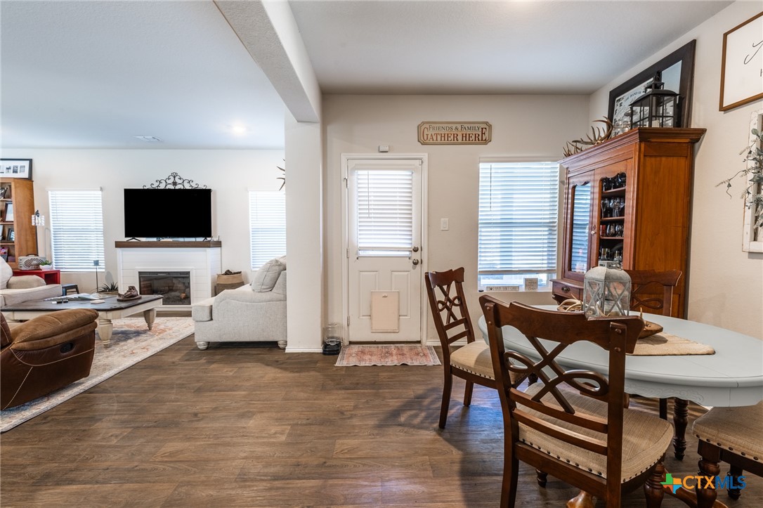 929 Indigo Way Seguin, TX 78155 - Photo 16 of 37 a view of a livingroom with furniture and a flat screen tv
