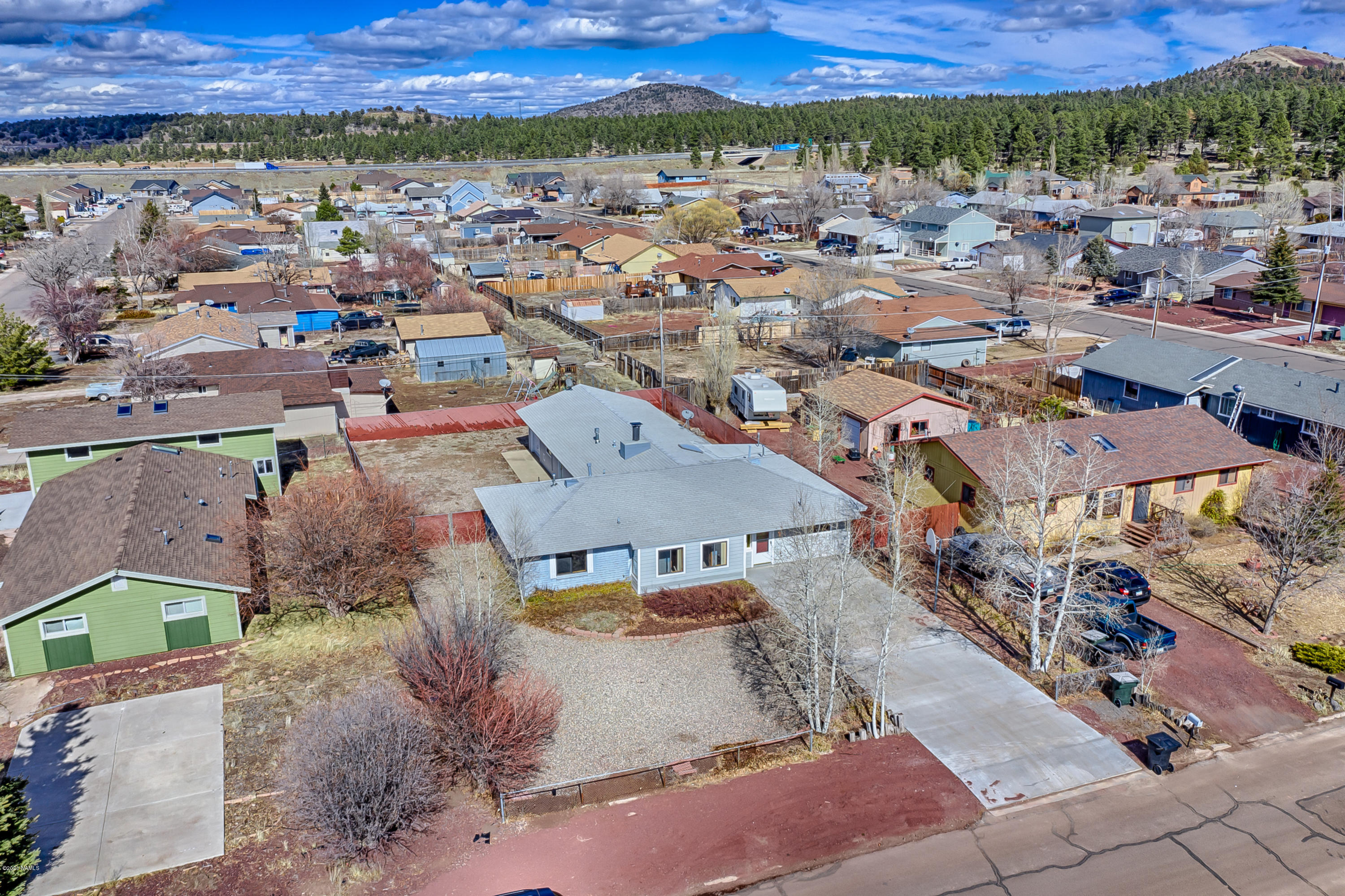 1110 Stockmens Road Williams, AZ 86046 - Photo 20 of 21 Drone Front