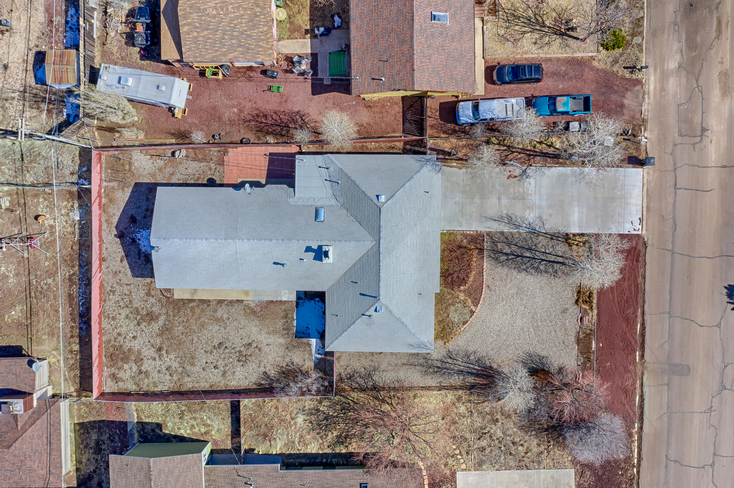 1110 Stockmens Road Williams, AZ 86046 - Photo 21 of 21 Drone Above