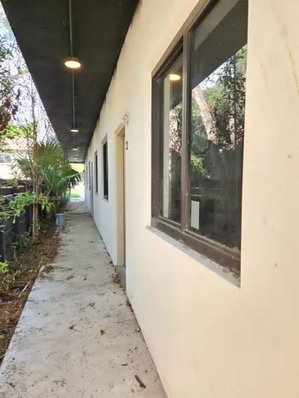 a view of a porch