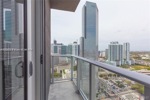 151 Southeast 1st Street, Unit 2811 Miami, FL 33131 - Photo 13 of 18 a view of balcony with city view