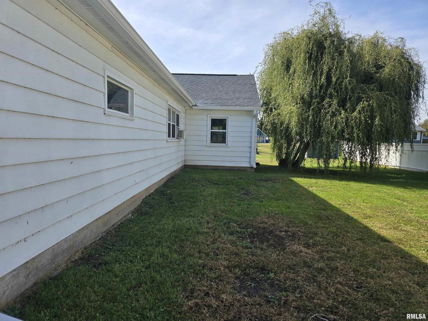 306 8th Avenue South Albany, IL 61230 - Photo 3 of 10 a view of a backyard with a garden