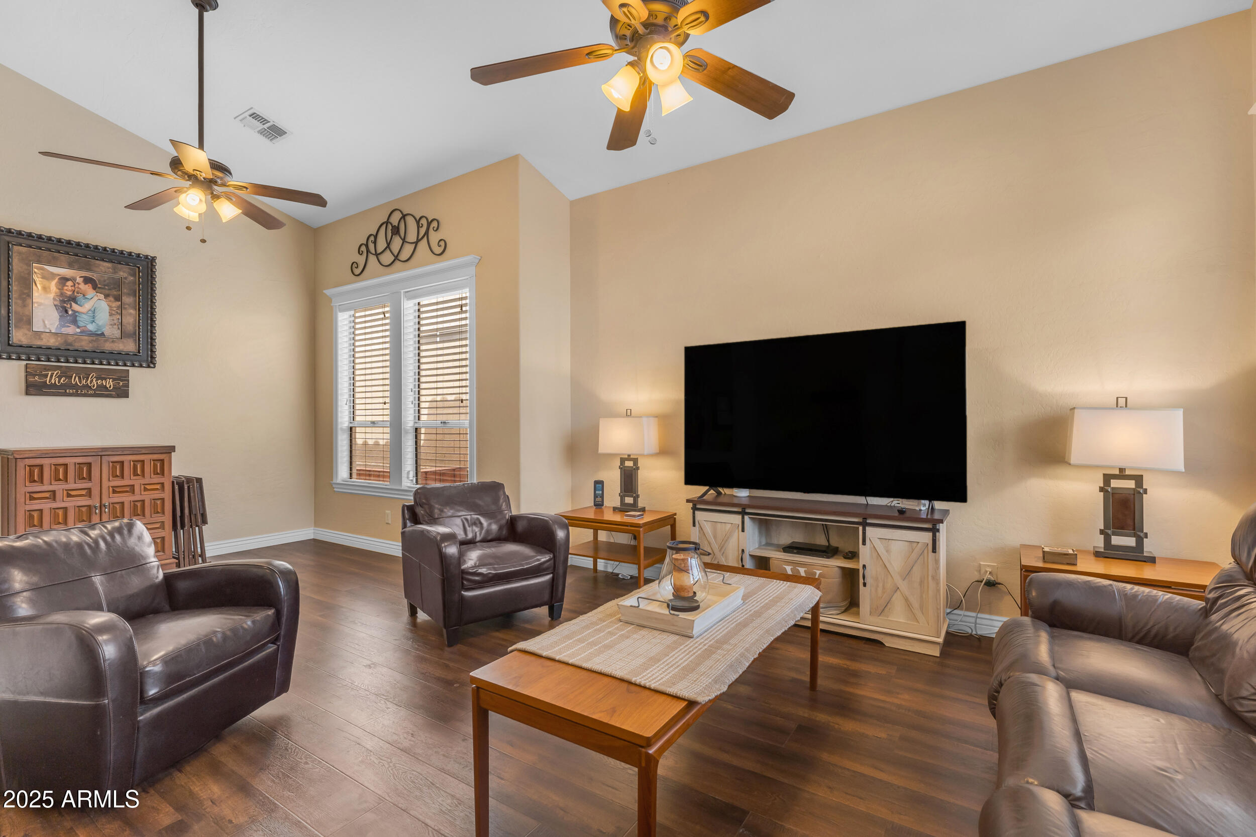 16044 South 24th Place Phoenix, AZ 85048 - Photo 6 of 42 a living room with furniture and a flat screen tv