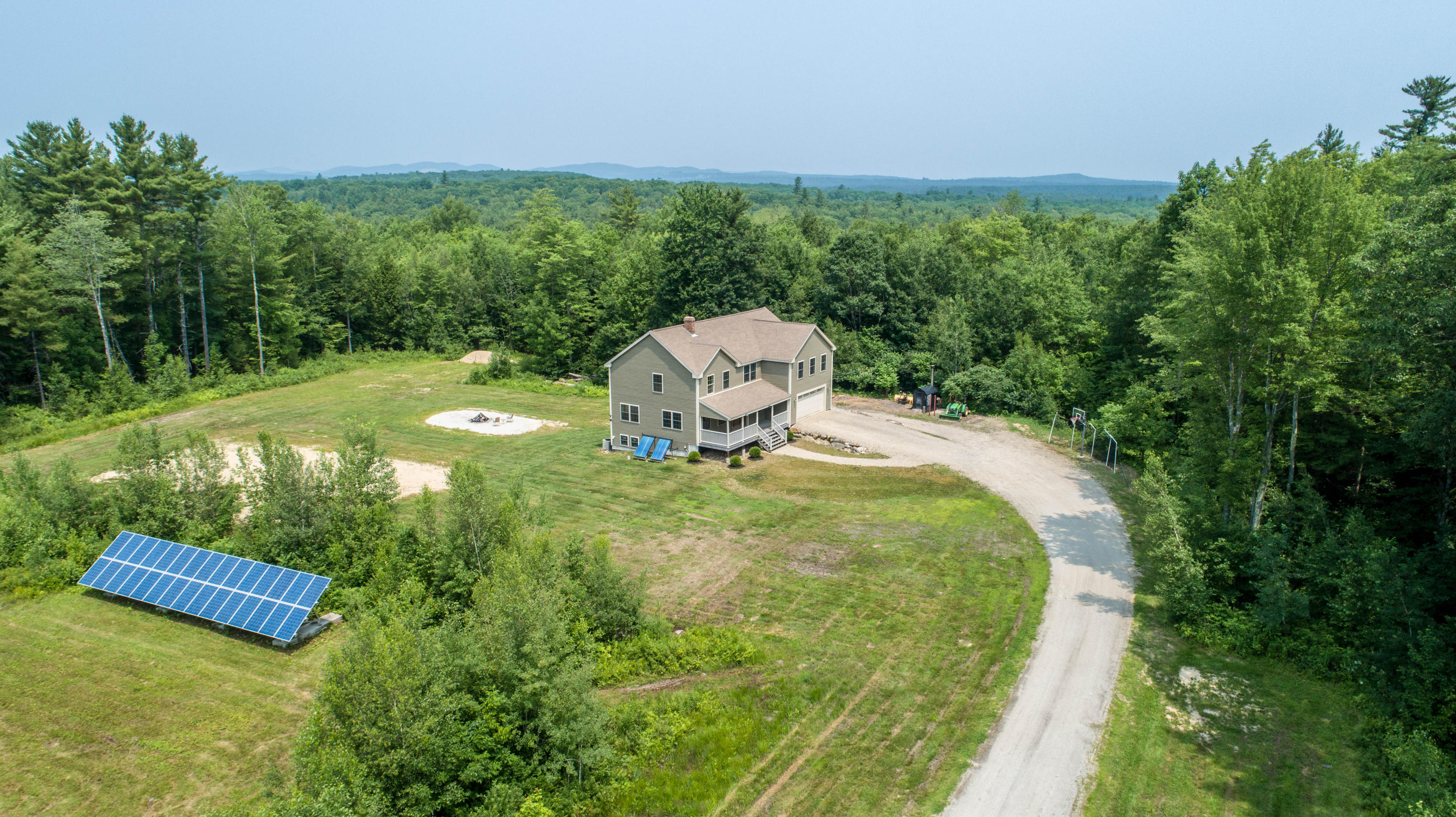 183 Clarks Bridge Road Waterboro, ME 04061 - Photo 6 of 32 Aerial