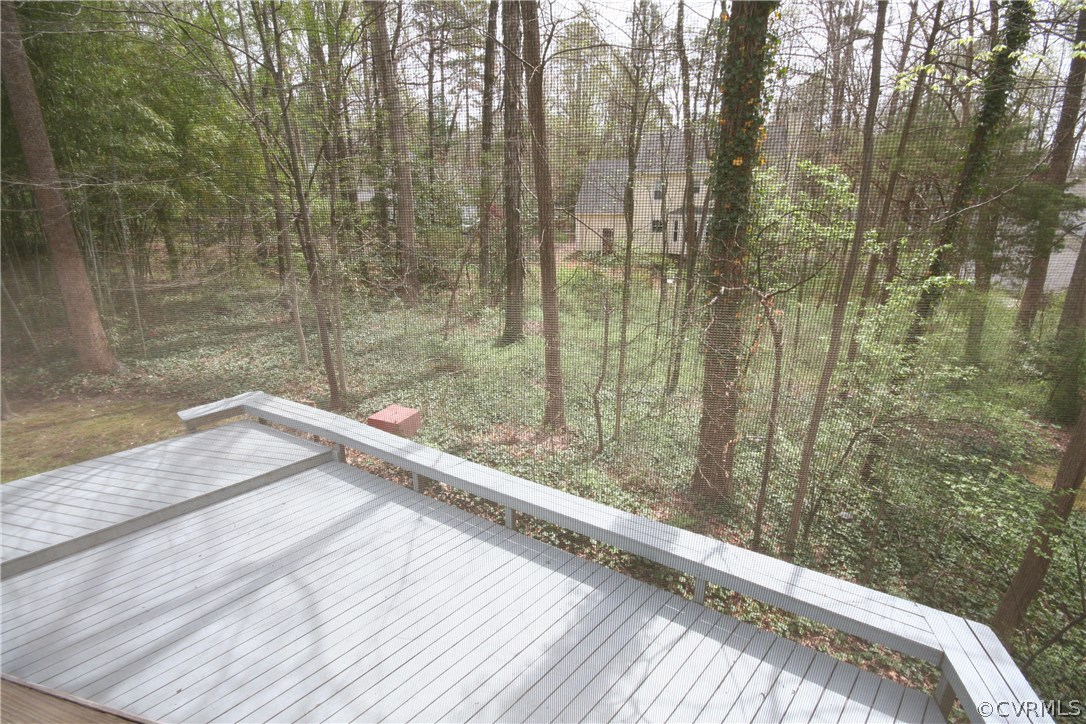 13915 Barnes Spring Road Midlothian, VA 23112 - Photo 15 of 17 REAR DECK VIEW