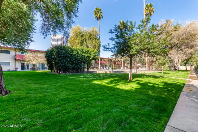 a view of street with houses