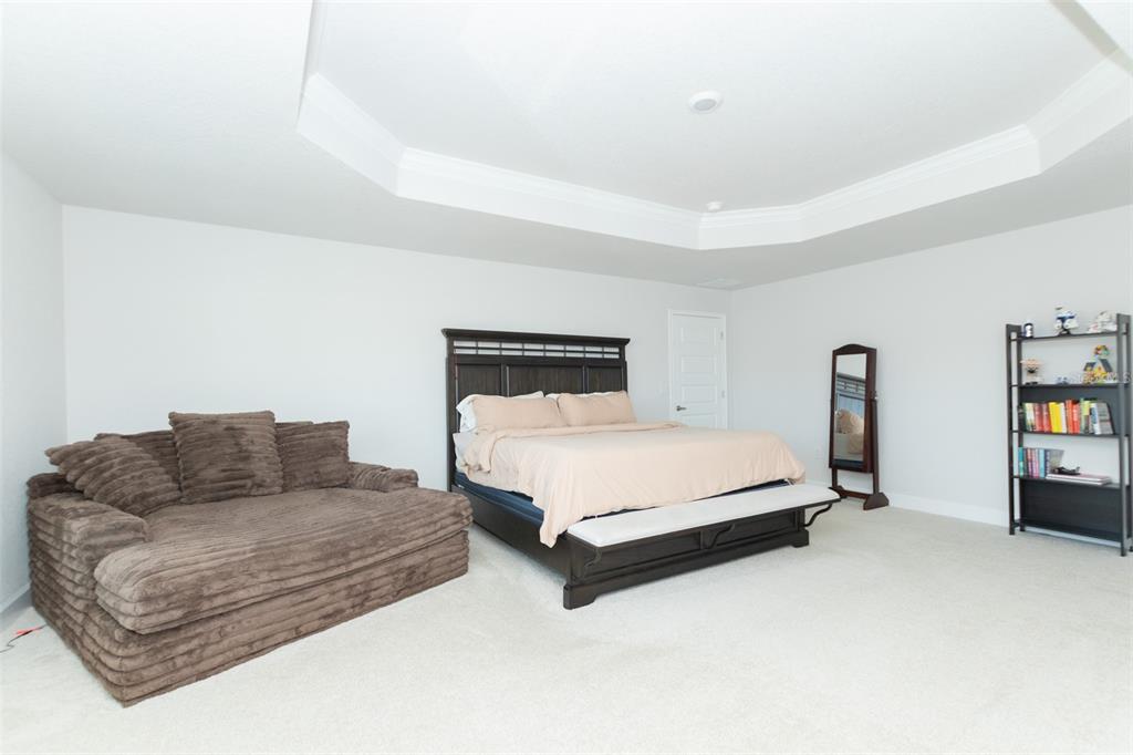 11267 Northwest 4th Street Ocala, FL 34482 - Photo 29 of 86 a bedroom with a bed couch and mirror