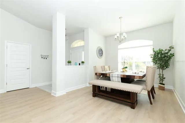 a view of a livingroom with furniture and window