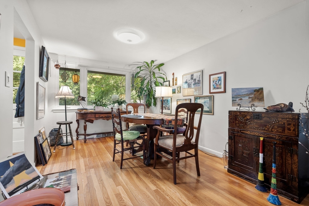 174 Middlesex Road Chestnut Hill, MA 02467 - Photo 5 of 18 a dining room with furniture and wooden floor