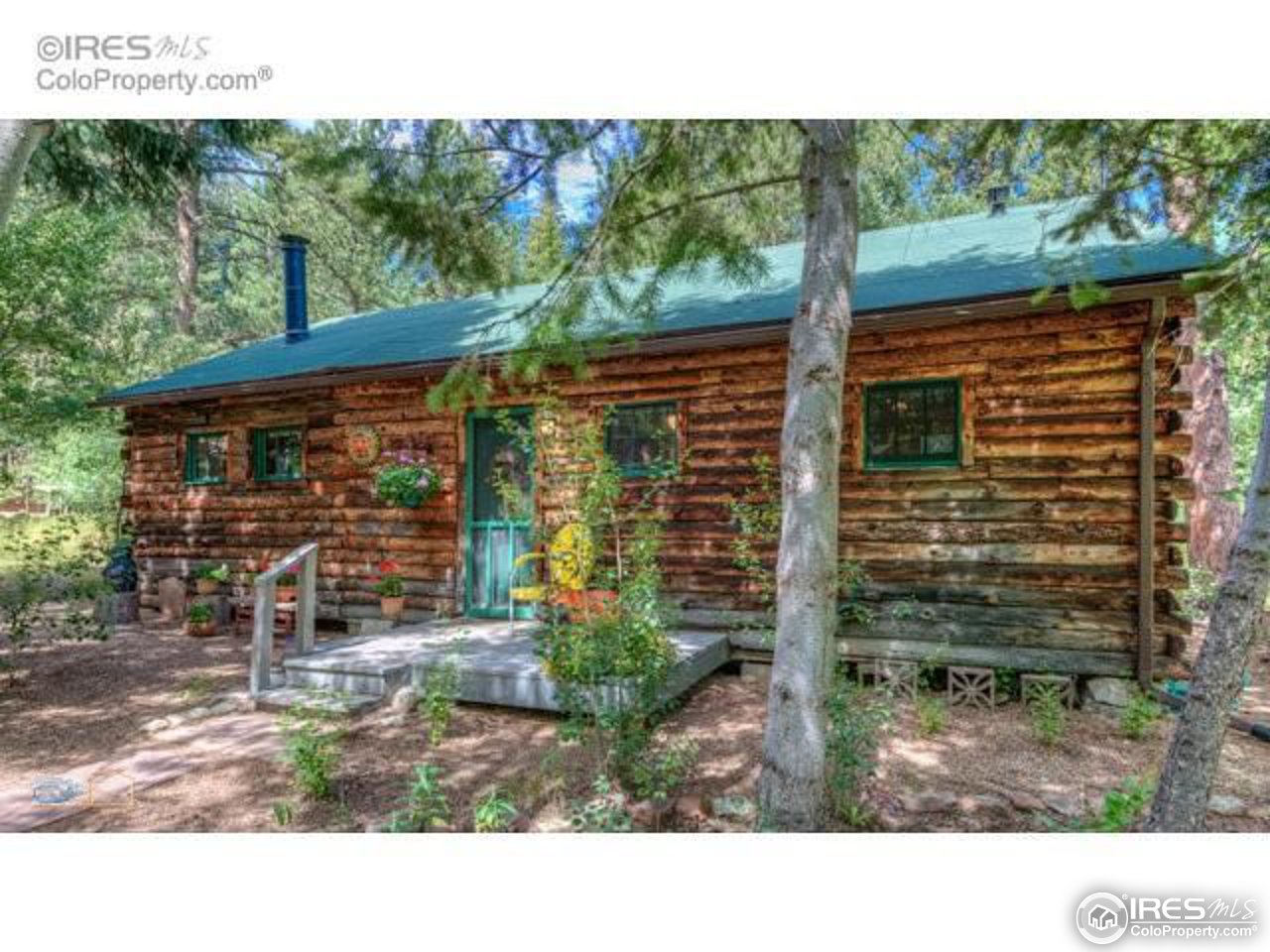 3141 Riverside Drive Lyons, CO 80540 - Photo 25 of 25 front of cabin
