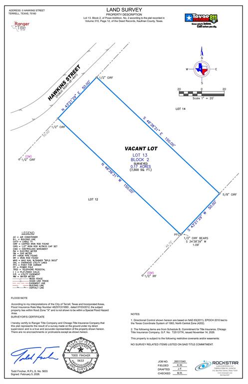0 Hawkins Street Terrell, TX 75160 - Photo 2 of 7