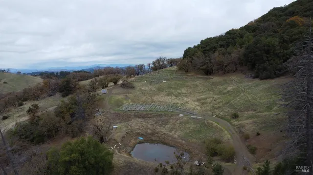 a view of mountains and valleys