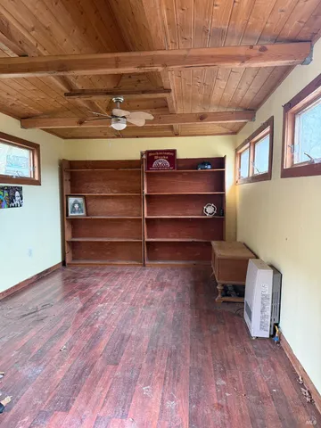 a view of storage and utility room