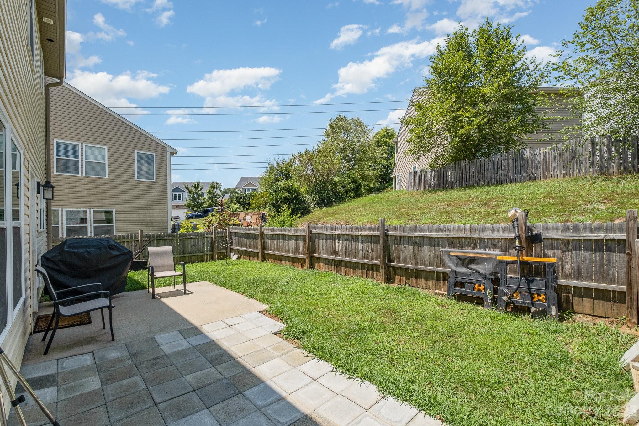 2213 Turtle Point Road Charlotte, NC 28262 - Photo 26 of 28 a view of a chair and table in the patio
