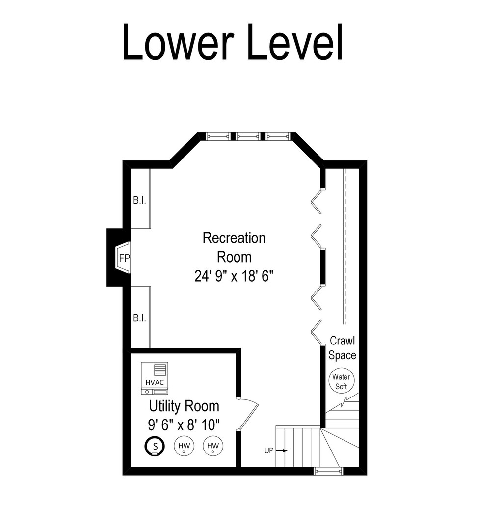 1347 Hackberry Lane Winnetka, IL 60093 - Photo 24 of 25 a picture of a wall with white walls