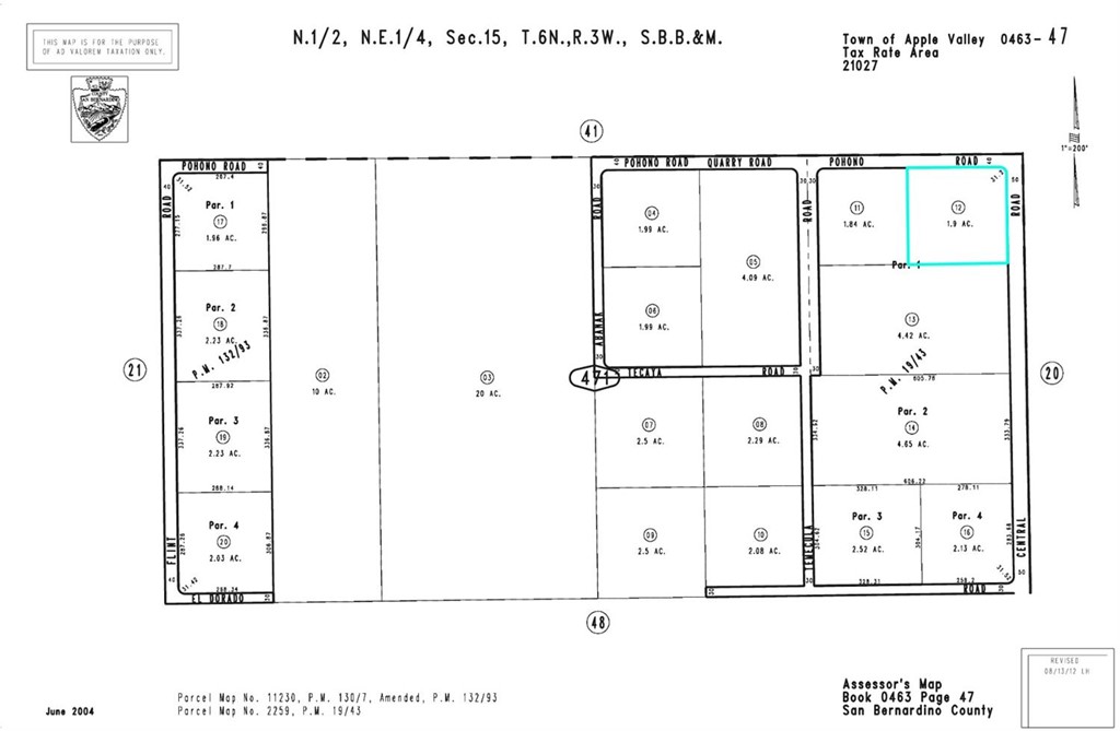 0 Central Road Apple Valley, CA 92307 - Photo 6 of 9 Gallery Image 6