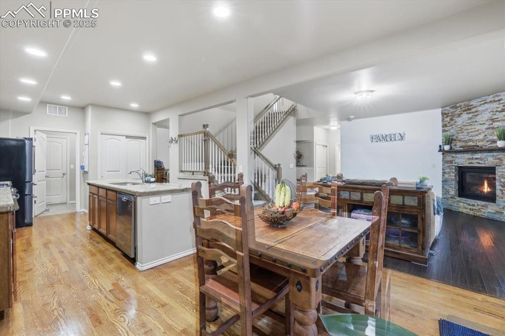 2374 Cinnabar Road Colorado Springs, CO 80921 - Photo 11 of 50 With two dining areas you can feed a crowd in this spacious home