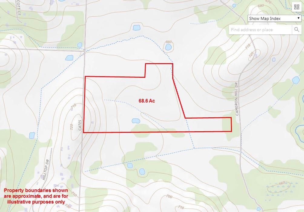 520 Cates Road Van Alstyne, TX 75495 - Photo 17 of 18 Map