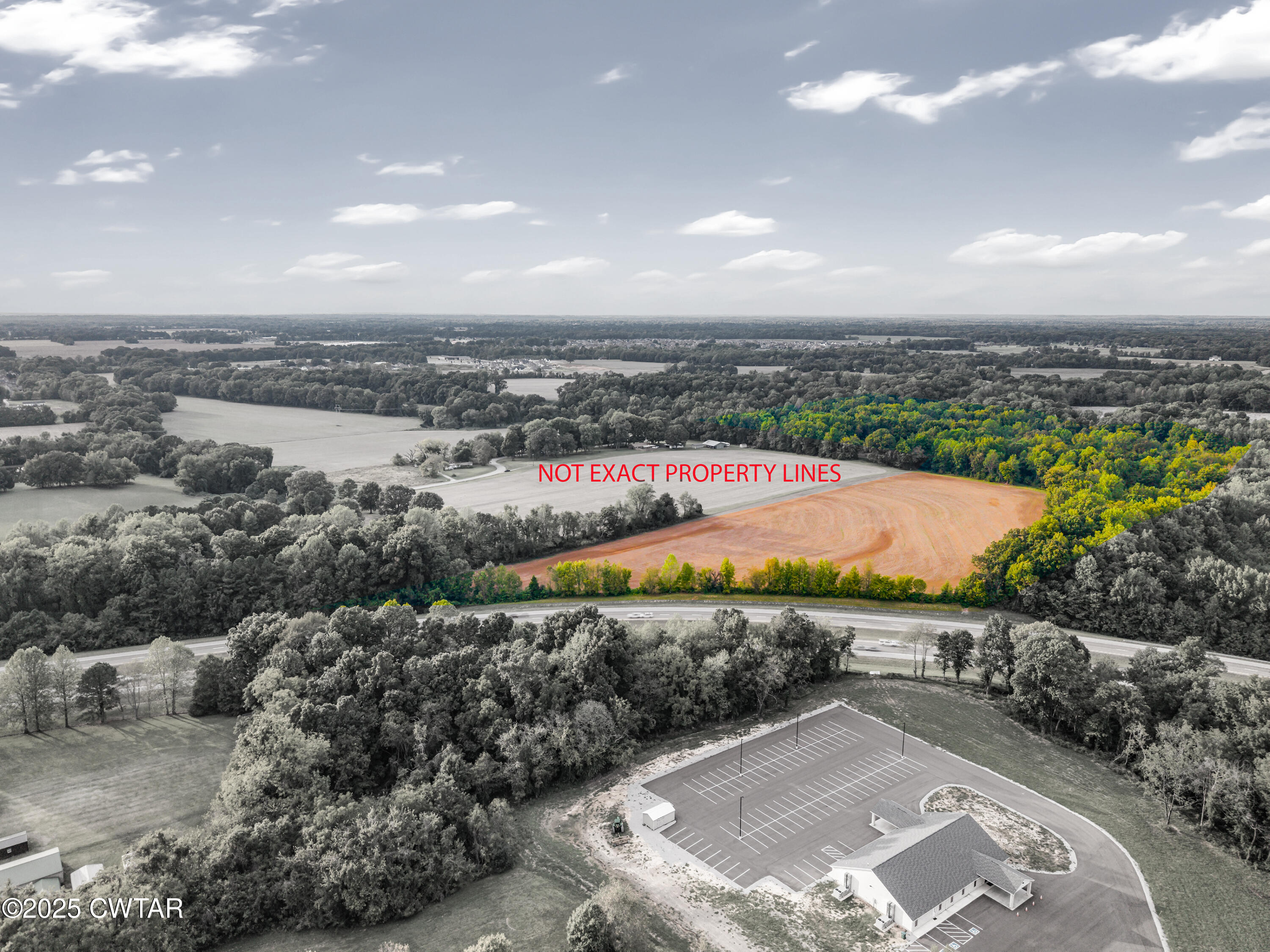 0 Bob Witt Road Medina, TN 38355 - Photo 5 of 20 an aerial view of a city