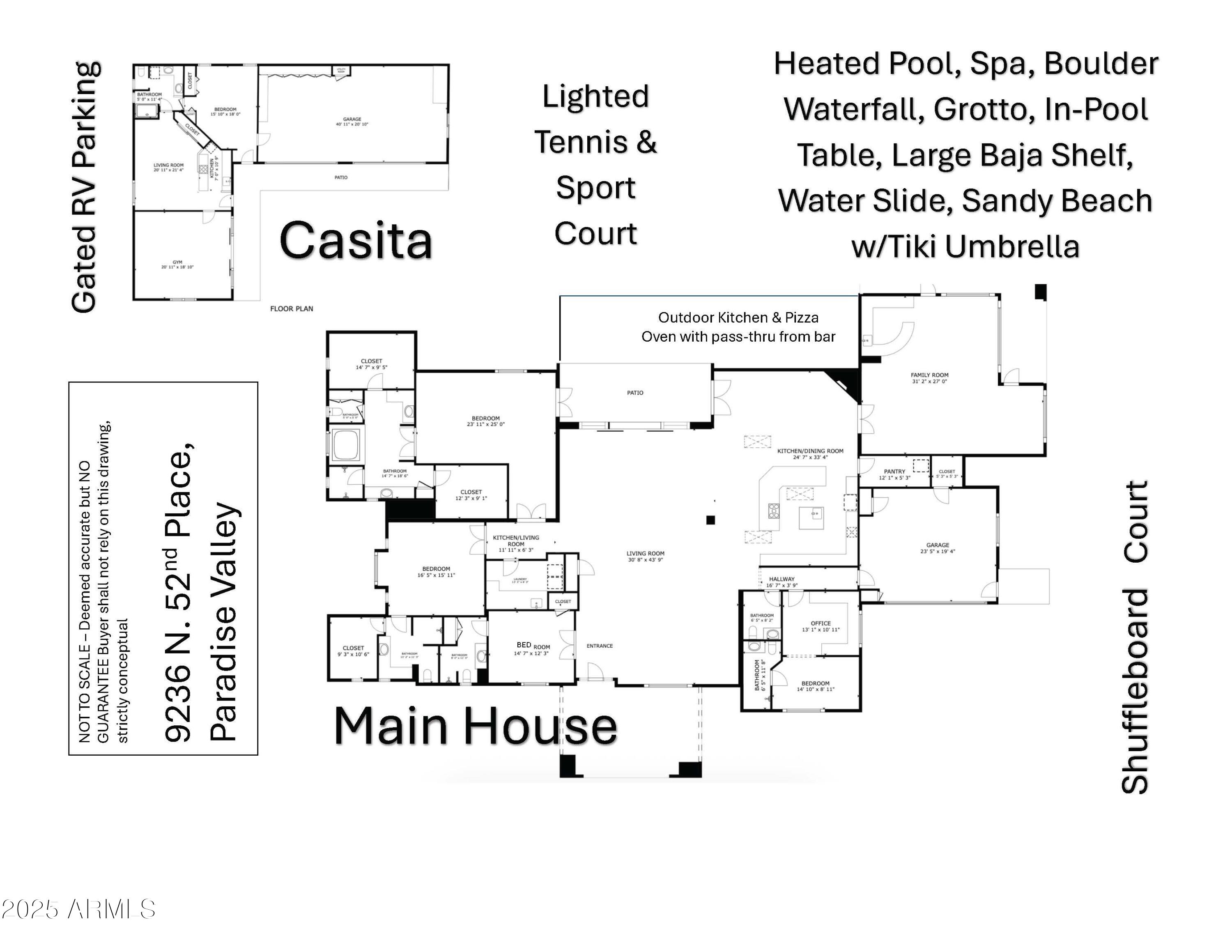 9236 North 52nd Place Paradise Valley, AZ 85253 - Photo 56 of 56 floorplan unbranded