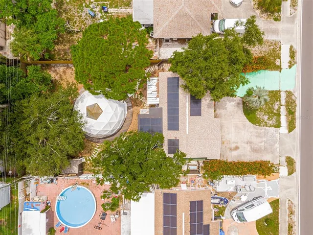 a outdoor view with sitting space