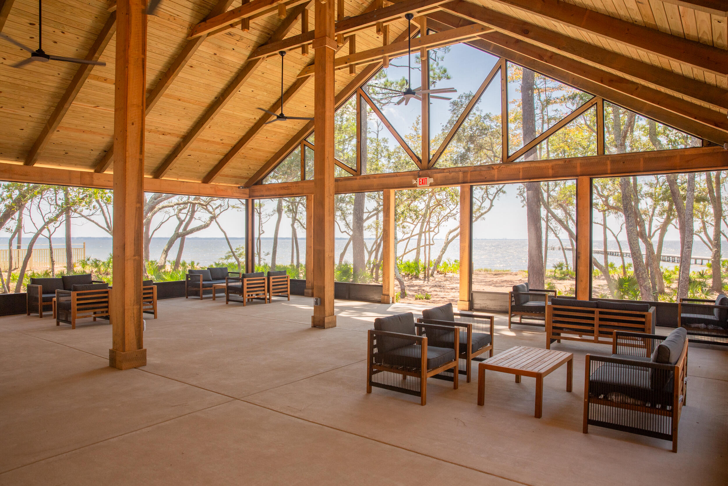 71 Clermont Cove Freeport, FL 32439 - Photo 53 of 73 a living room with furniture and a large window