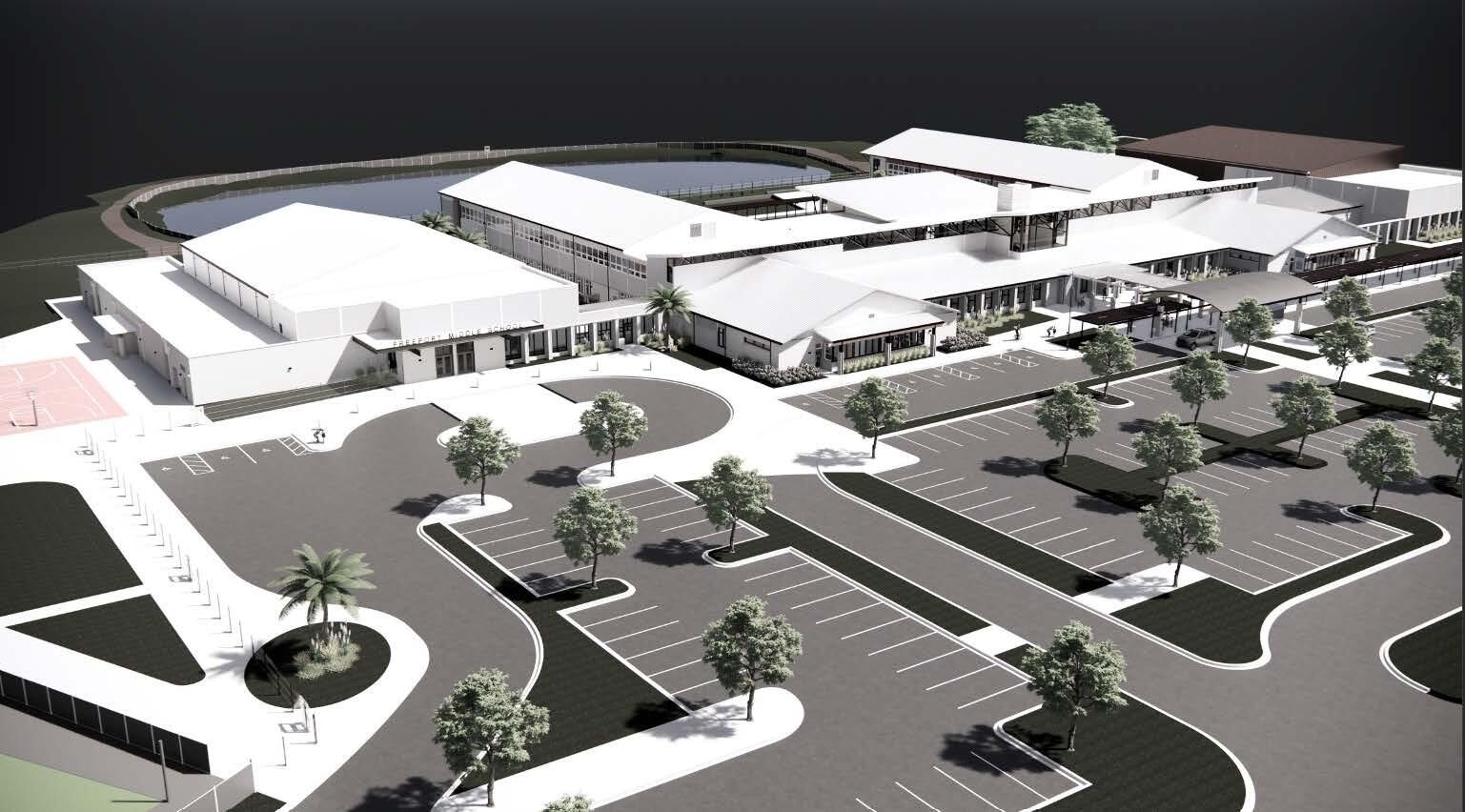 71 Clermont Cove Freeport, FL 32439 - Photo 73 of 73 New Freeport Middle School Rendering