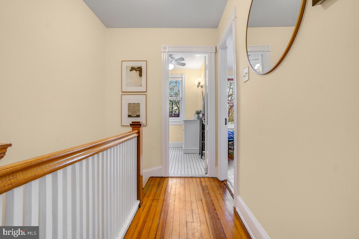 514 15th Street Southeast Washington, DC 20003 - Photo 20 of 36 a view of a hallway with wooden floor and entryway