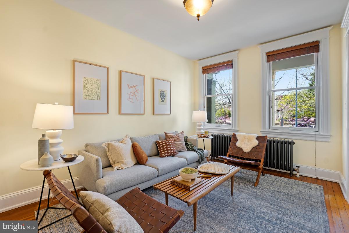 514 15th Street Southeast Washington, DC 20003 - Photo 8 of 36 a living room with furniture and a window