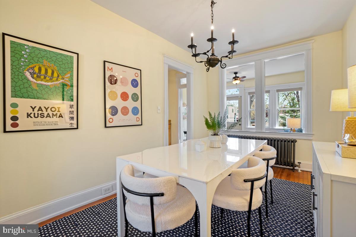 514 15th Street Southeast Washington, DC 20003 - Photo 10 of 36 a view of a dining room with furniture