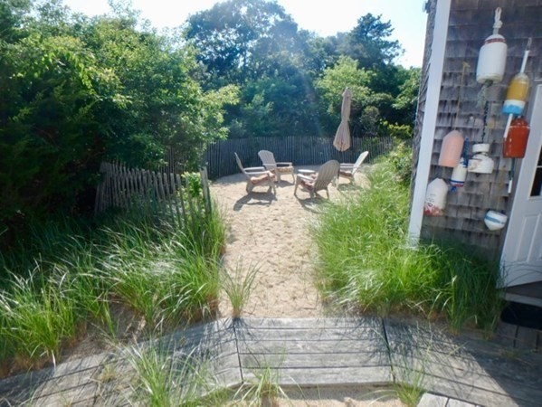 54 Schoolhouse Road Edgartown, MA 02539 - Photo 19 of 30 a view of yard with green space