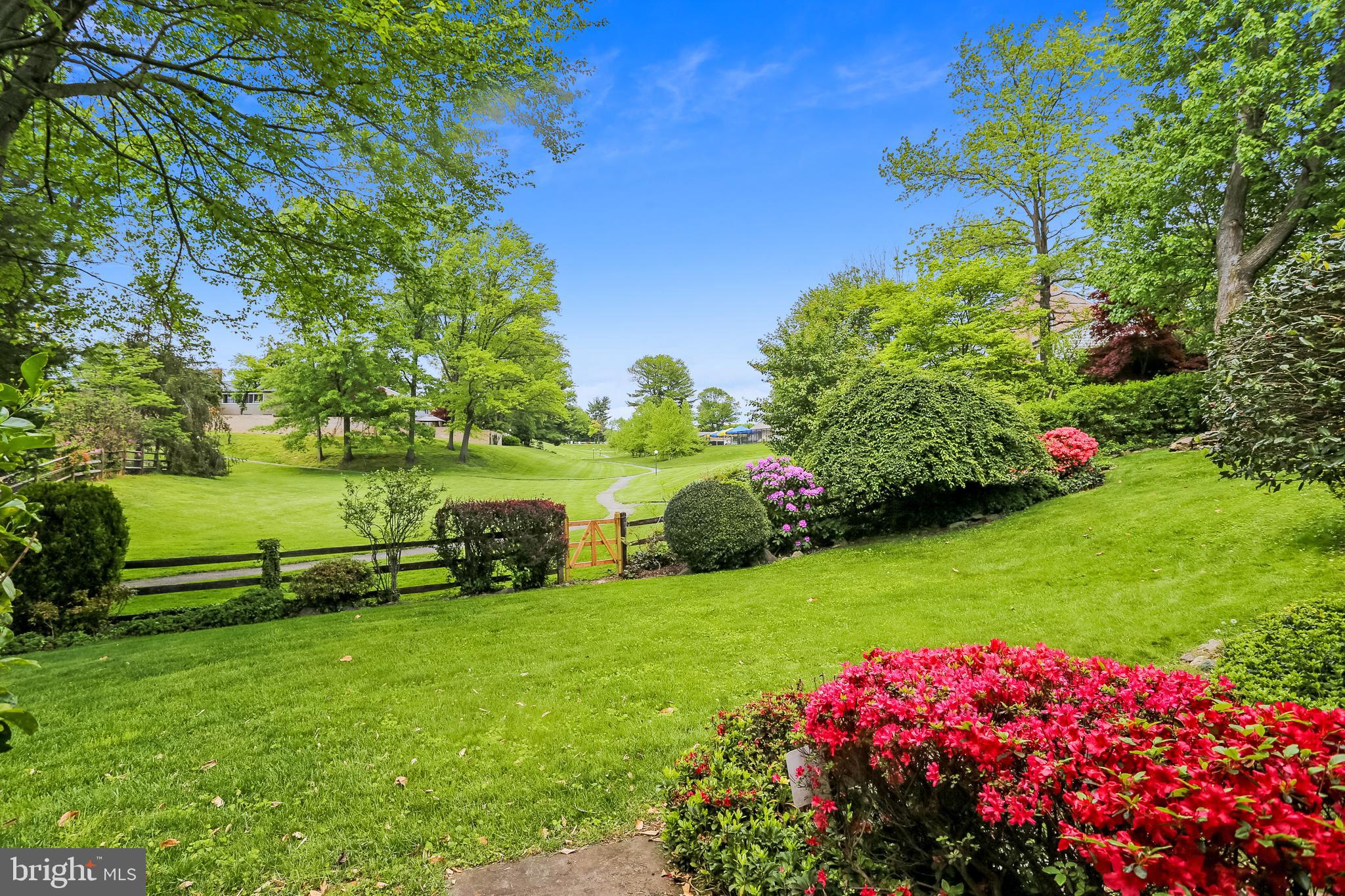 9709 Digging Road Montgomery Village, MD 20886 - Photo 53 of 69 Beautiful Fenced Yard with Mature Landscaping