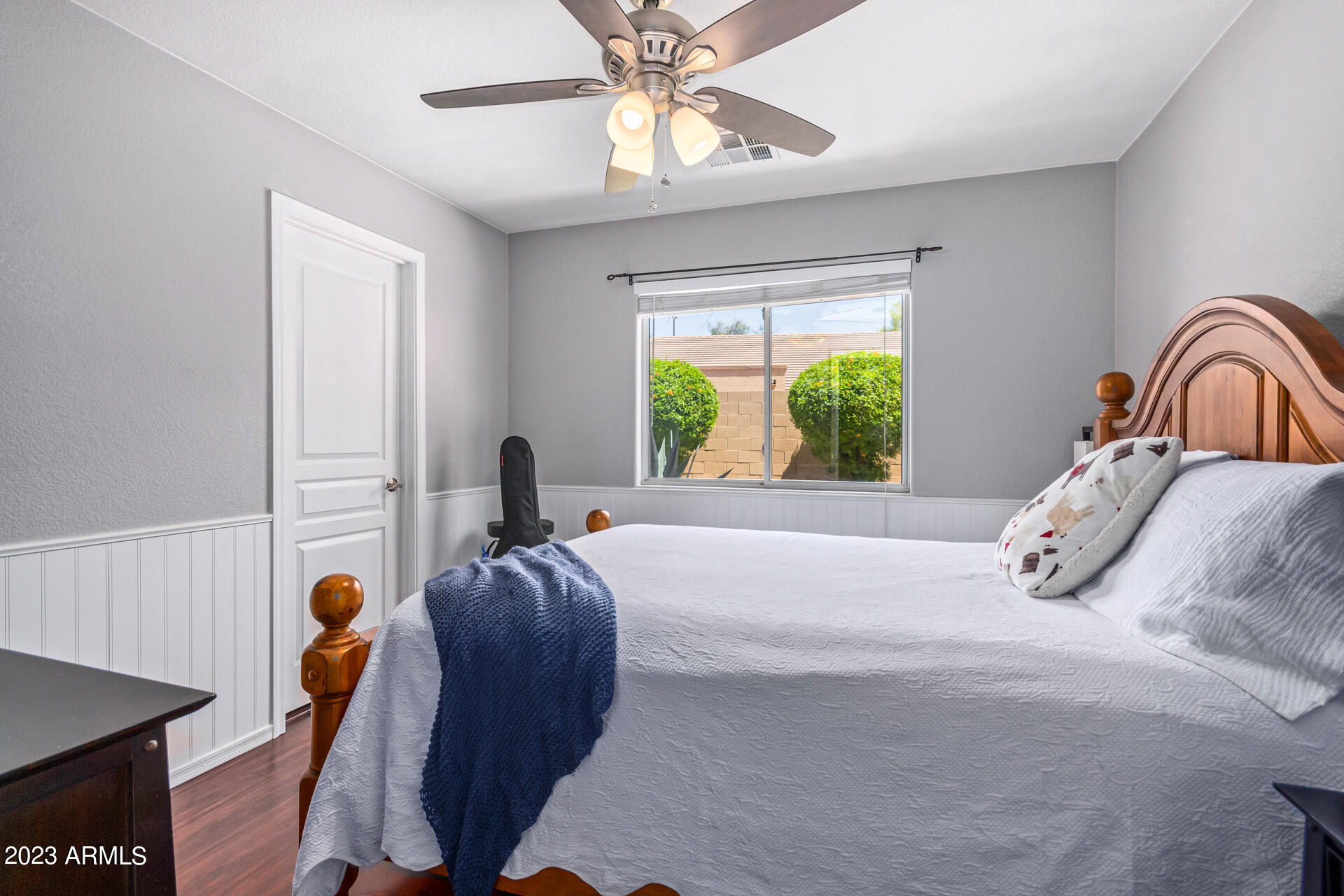 2065 South Marble Street Gilbert, AZ 85295 - Photo 28 of 59 a bedroom with bed and a window