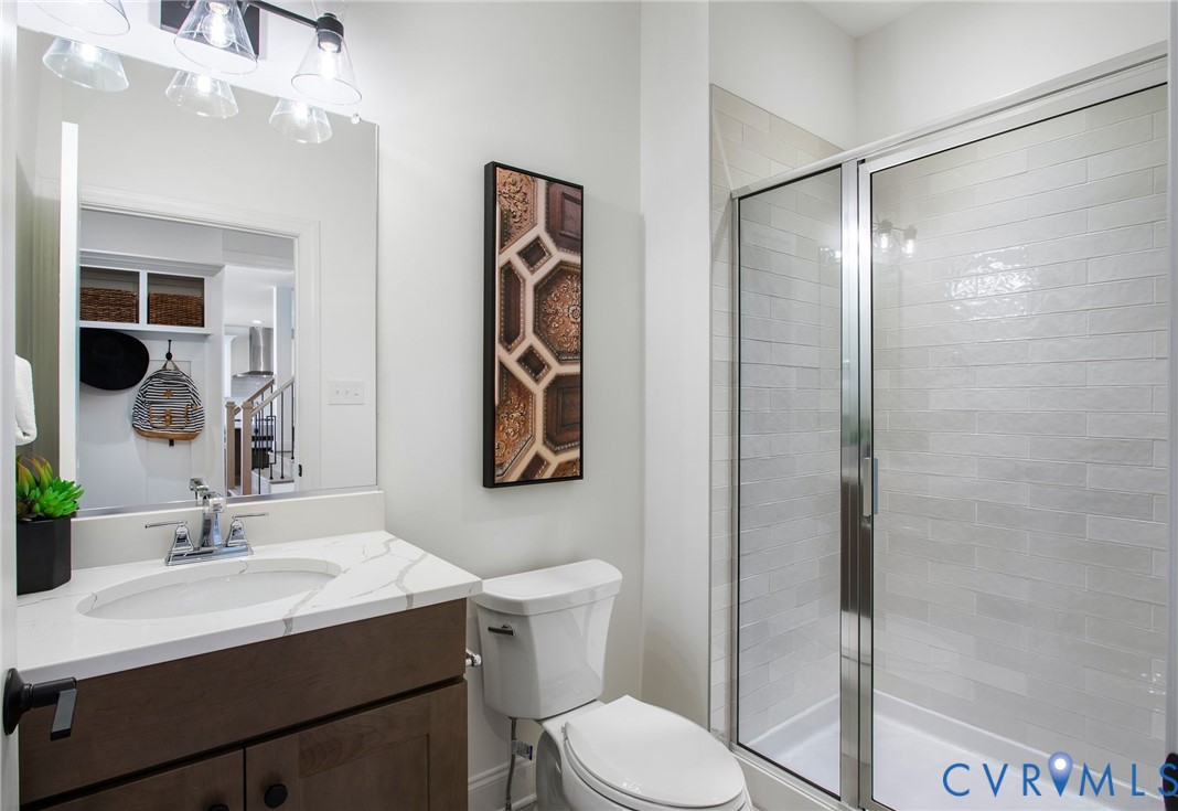 2831 Old Pump Road Henrico, VA 23233 - Photo 21 of 42 a bathroom with a sink toilet and shower