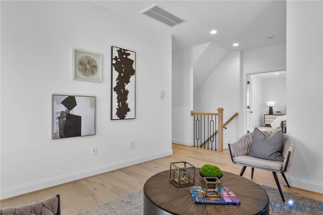 2831 Old Pump Road Henrico, VA 23233 - Photo 25 of 42 a living room with furniture and wooden floor
