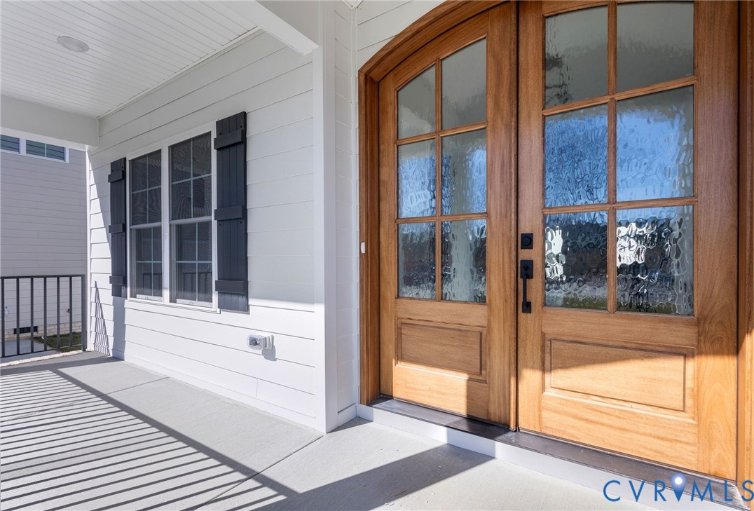 2831 Old Pump Road Henrico, VA 23233 - Photo 3 of 42 a view of front door of a house