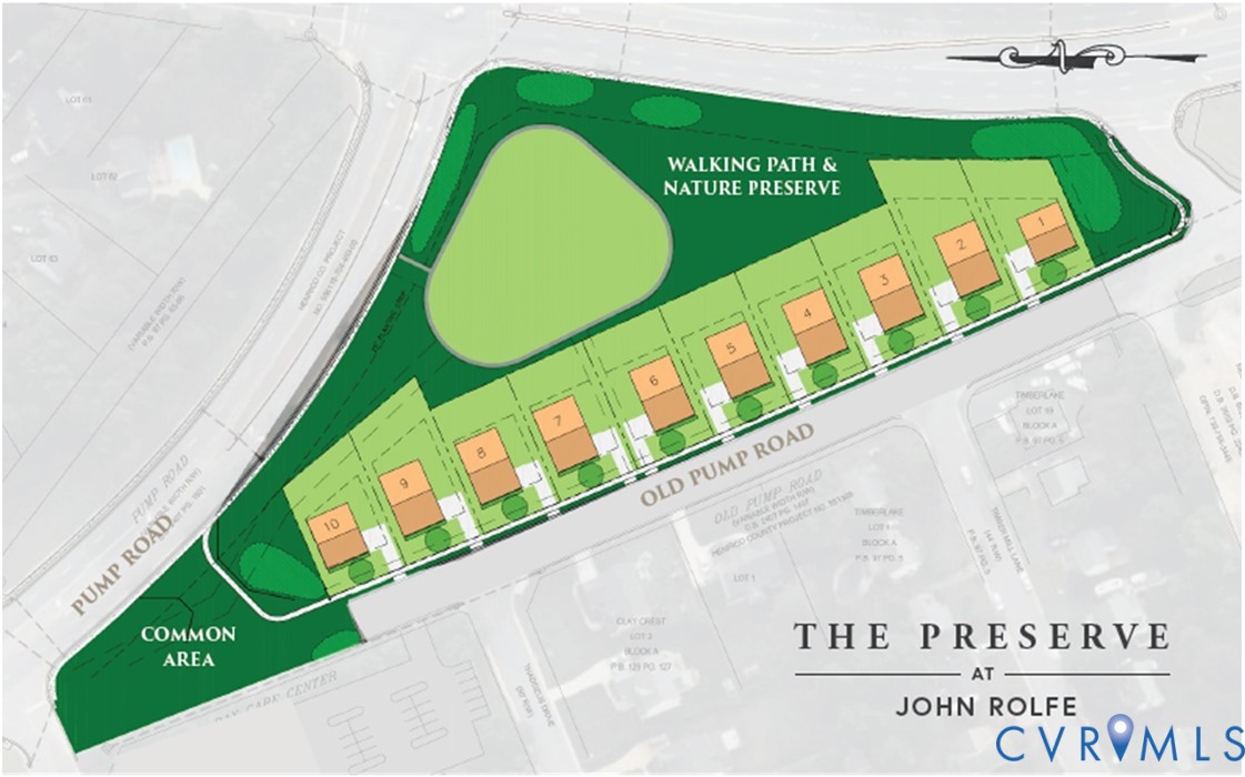 2831 Old Pump Road Henrico, VA 23233 - Photo 40 of 42 a sign on the wall with a building in the background