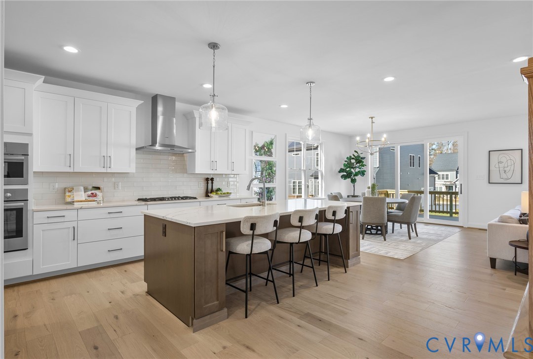 2831 Old Pump Road Henrico, VA 23233 - Photo 10 of 42 a kitchen with lots of counter top space and stainless steel appliances