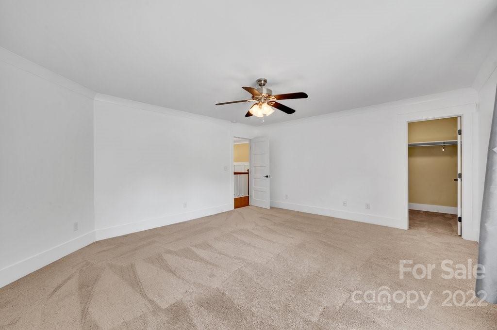 530 McAlway Road Charlotte, NC 28211 - Photo 28 of 36 a view of empty room with ceiling fan